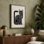 Cat Geometric - Wrapped Canvas-360387050-360387054