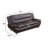79" Faux Leather Sofa