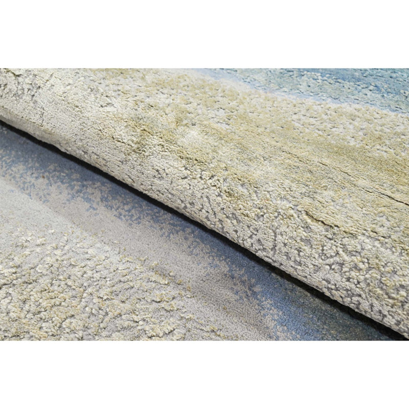 Abstract Area Rug, Round 6'
