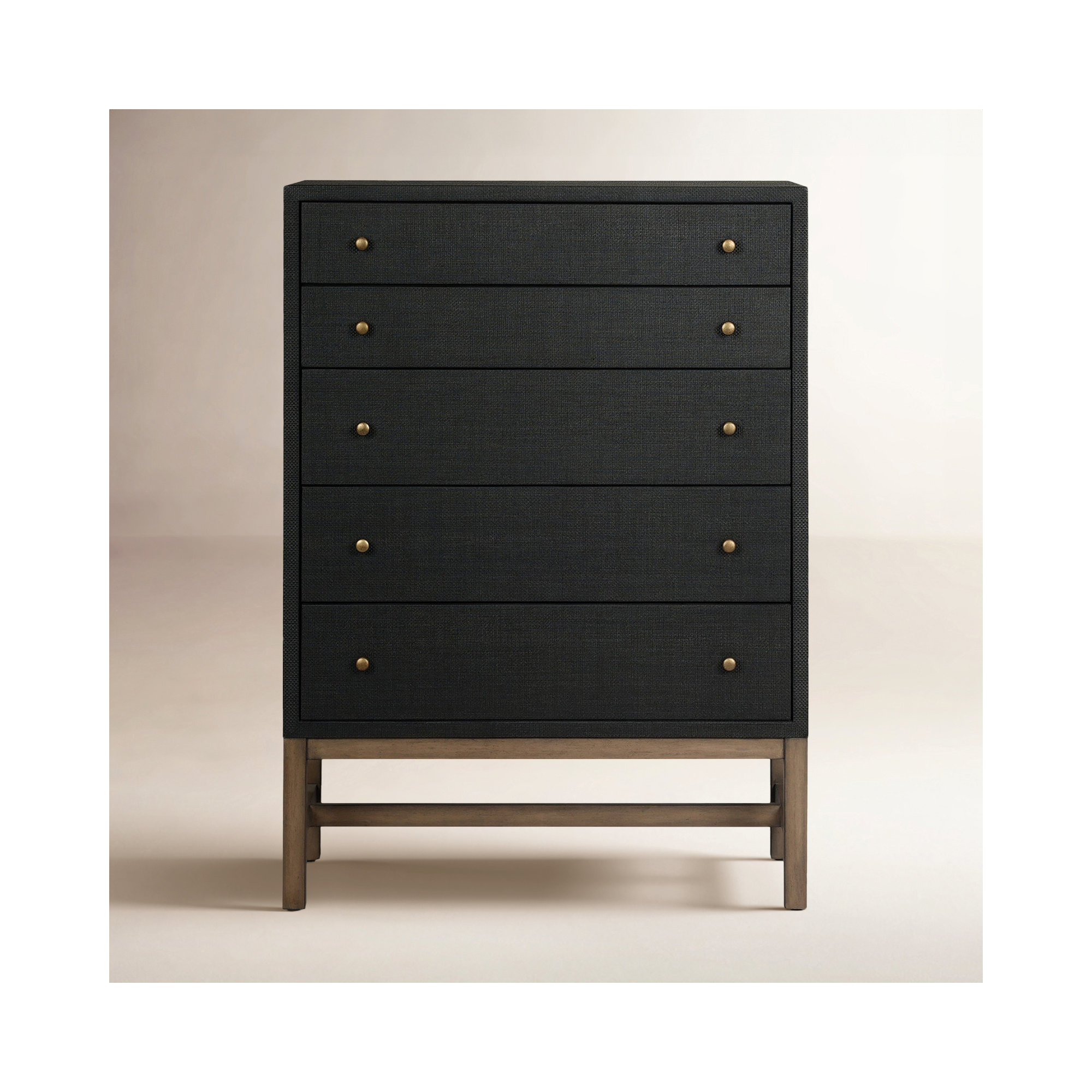 Hakana 5 - Drawer Dresser, Black