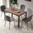 4 - Person Four Leg Dining Set-98593466