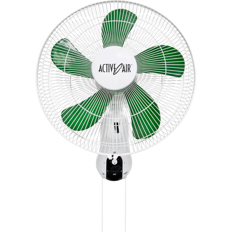 Ventilateur de culture oscillant montable