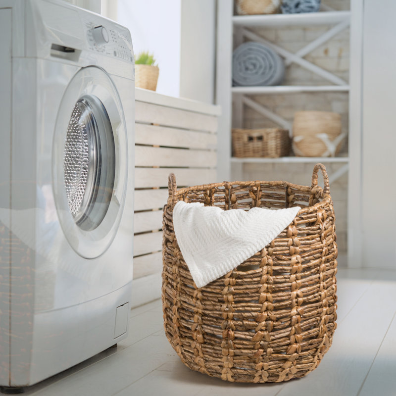 Joss & Main Kei Wicker Basket, Natural