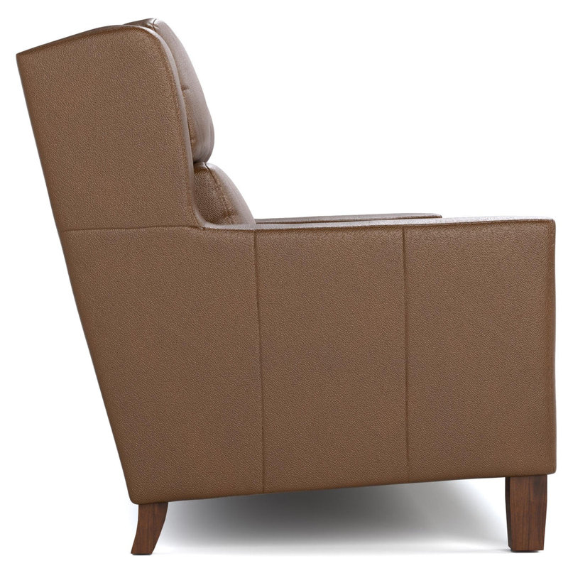 Woodlands Track Arm Sofa, Selvano Bark