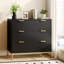 Commode 3 tiroirs pour couloir de chambre à coucher-290577980