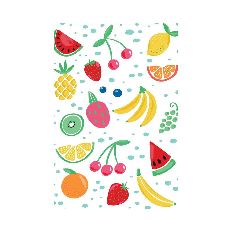 «Summer Fruits III» par Amanda Mcgee, impression sur toile tendue, H 26 po x l 18 po x 1,5 po