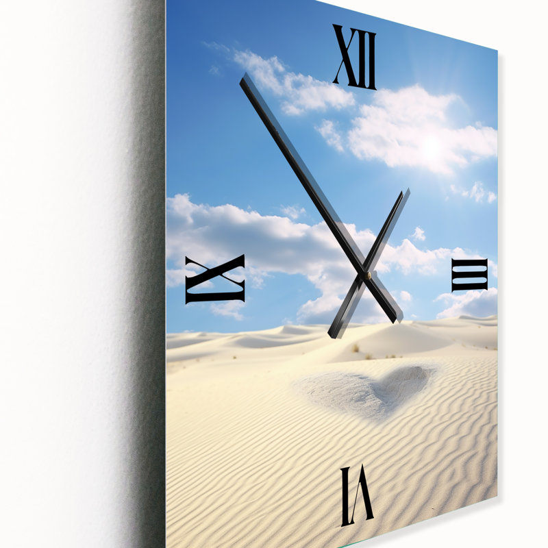 Evelena - Horloge murale plage, Moyen