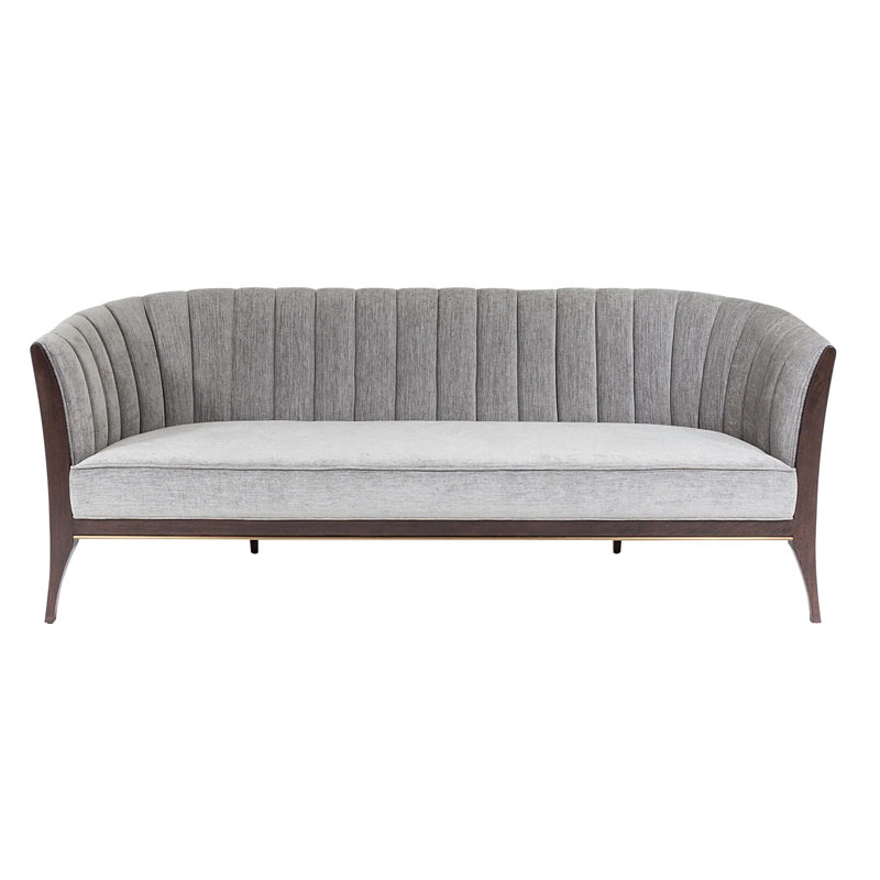 Channel Back Sofa-Silversmith, Silversmith