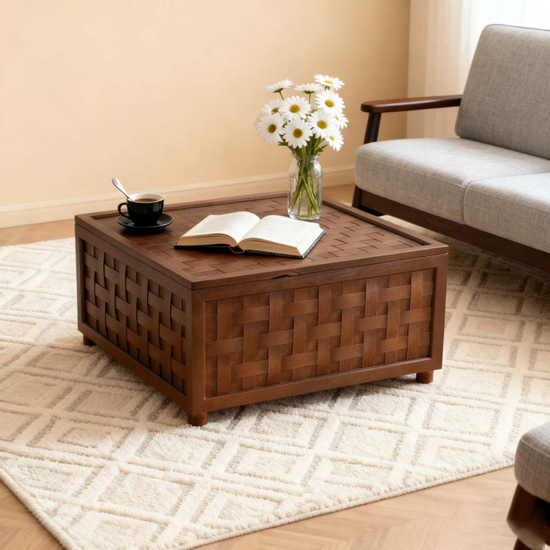 Table basse avec rangement