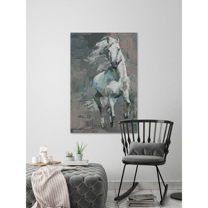 Parvez Taj - Wrapped Canvas Painting, 30cm H x 20cm W