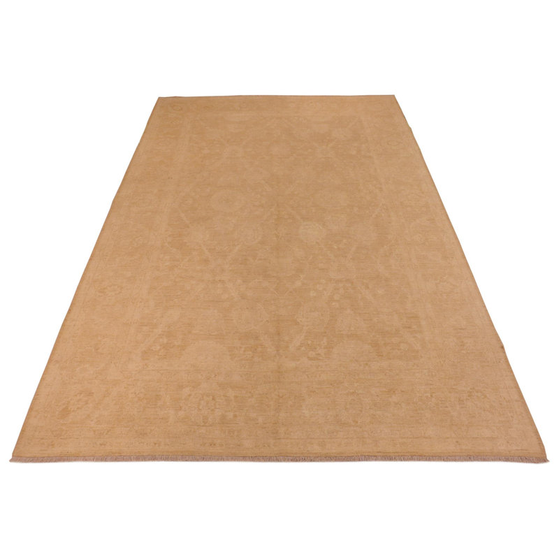 One-of-a-Kind Rectangle: 10' X 13'10'' 2000s Wool Area Rug Brown