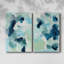 Toile tendue I-Premium Gallery Teal Composition - Prêt à accrocher-1420189832