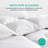 All Season Feather Down Comforter Cotton Blend Cover Duvet Insert-1820316749