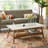Coffee Table With Lower Shelf