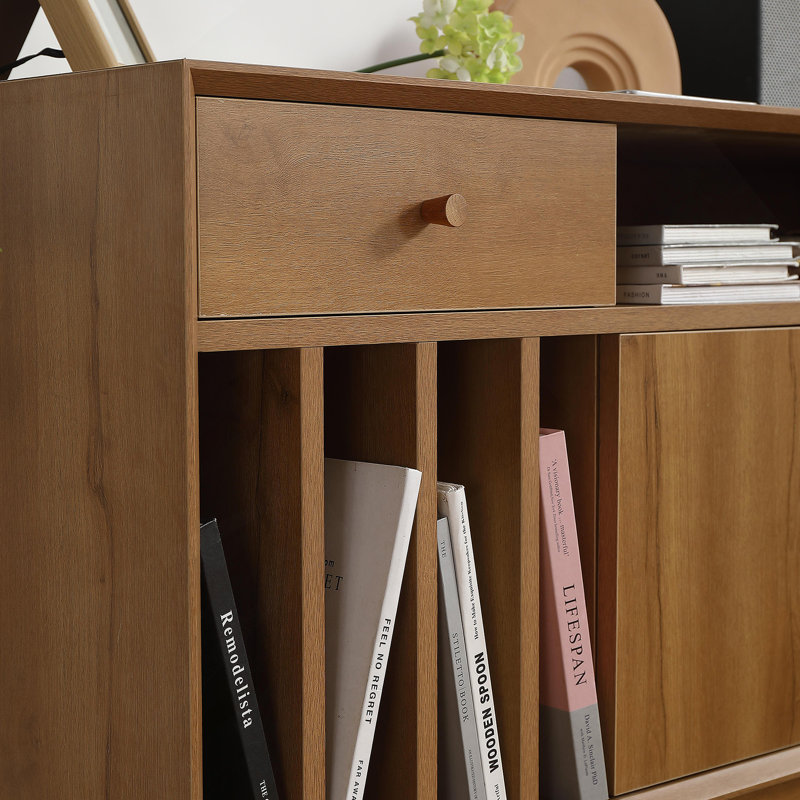 ANTIQUE LP PLAYER CABINET