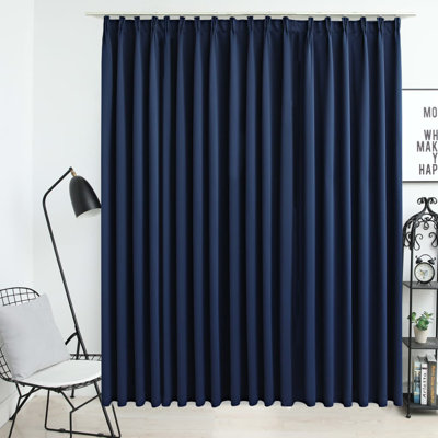 Azurae Blackout Curtain Single Panel