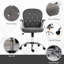 Chaise de bureau en molleton Teddy-659453508