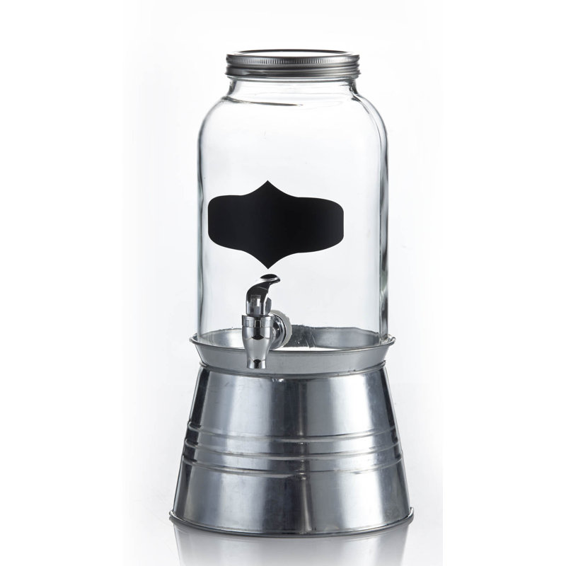 Kujawa 128oz. Glass Beverage Dispenser