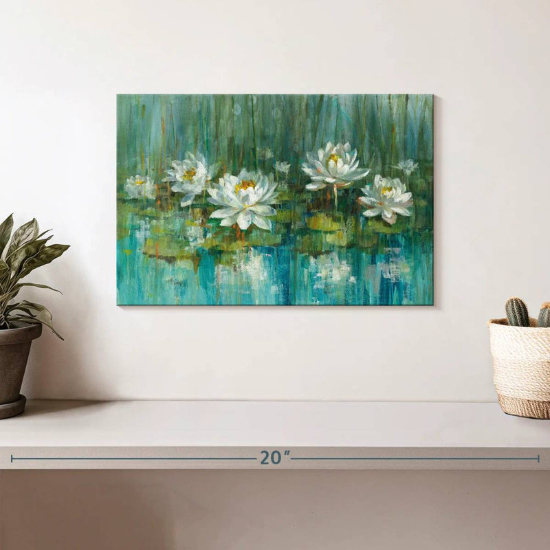 Étang Harnek Water Lily IV, H 8 po x l 12 po