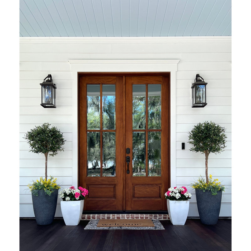 Olive Topiary Artificial Tree