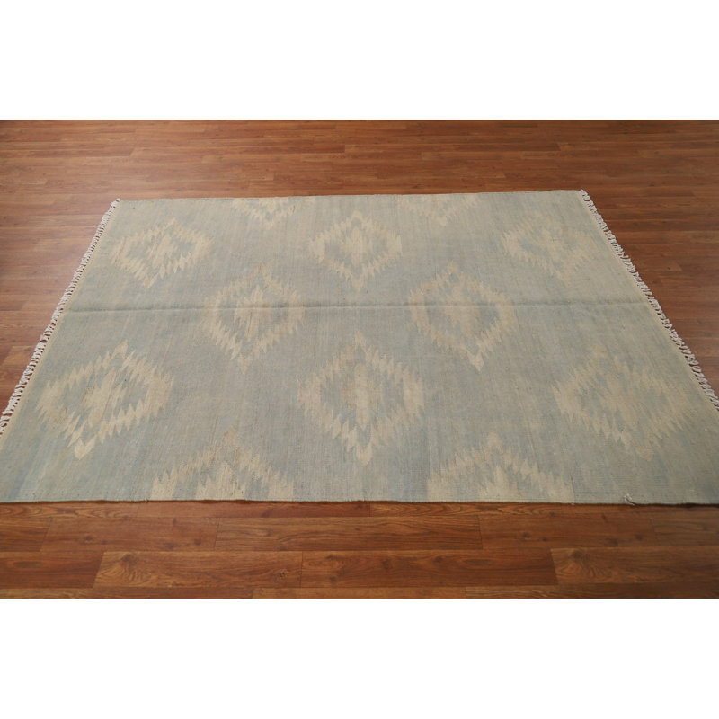 Flat Weave Nomad Kilim Turkish Rug 5x6