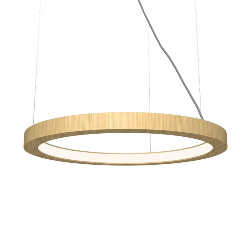 Luminaire suspendu à cadre DEL, Gris anthracite, H 1,18 po x l 15,75 po x P 15,75 po
