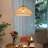 1-Light Rattan Hanging Ceiling Chandelier Fixture-1662268216