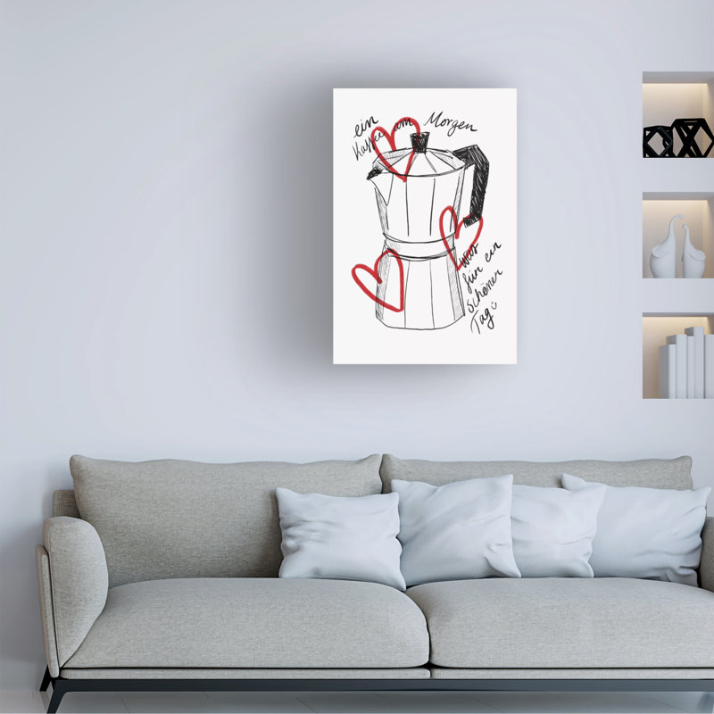 «Modern and Contemporary Kaffee Am Morgen», reproduction sur toile