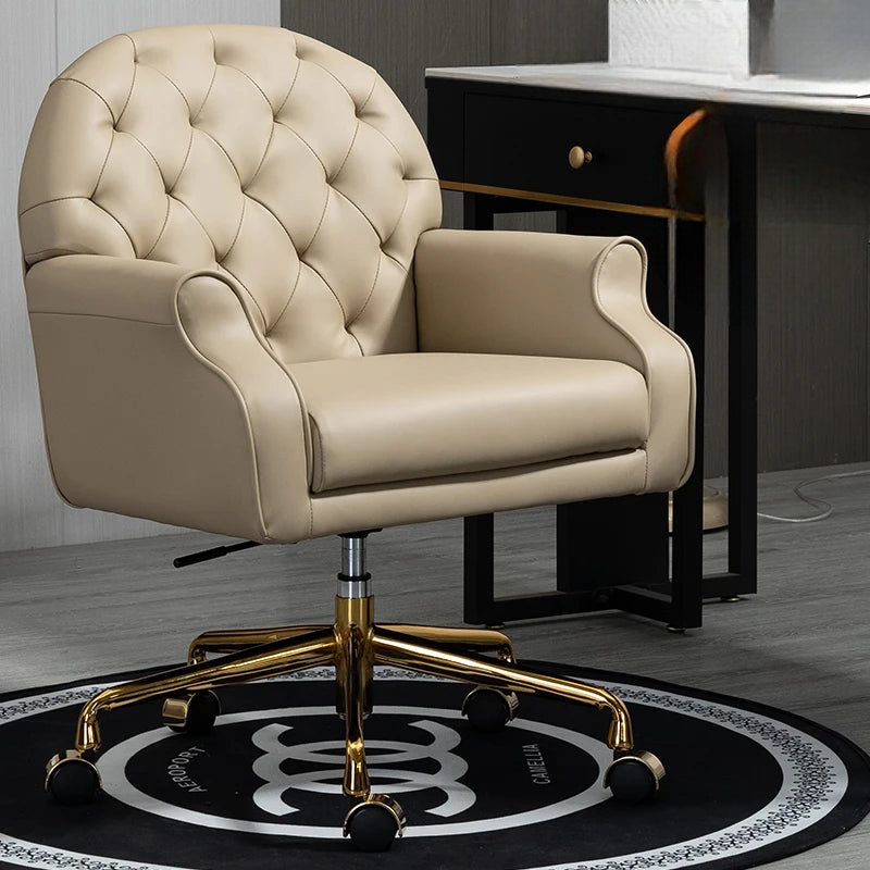 Gladeview Genuine Leather Side Chair