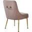 Chaise d'appoint rembourrée en velours Owen-32926669