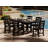6-Person Hdpe Outdoor Dining Set-1938010583