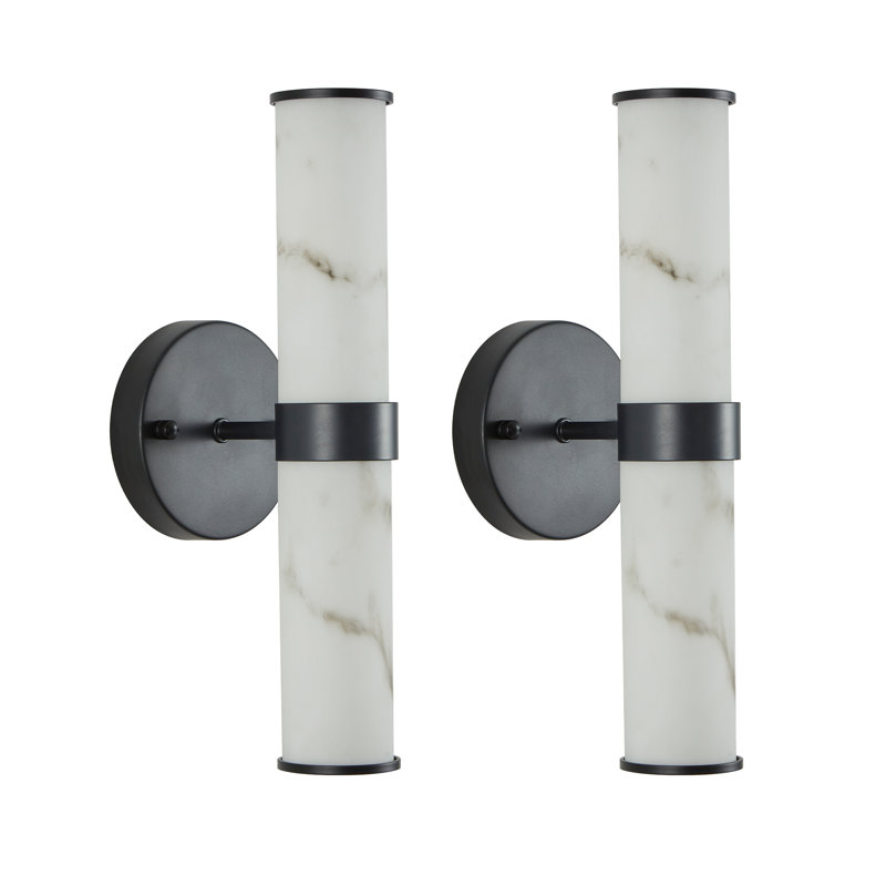 Shipka LED Recessed Wall Light, Matte Black