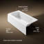 Avec 60 In. X 30 In. Alcove Bath, Left Drain-97760783-101380039
