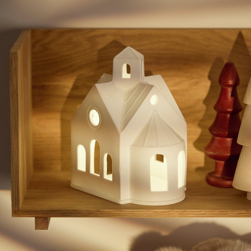 Porcelain Village House - Mountain Chapel - 7.1"