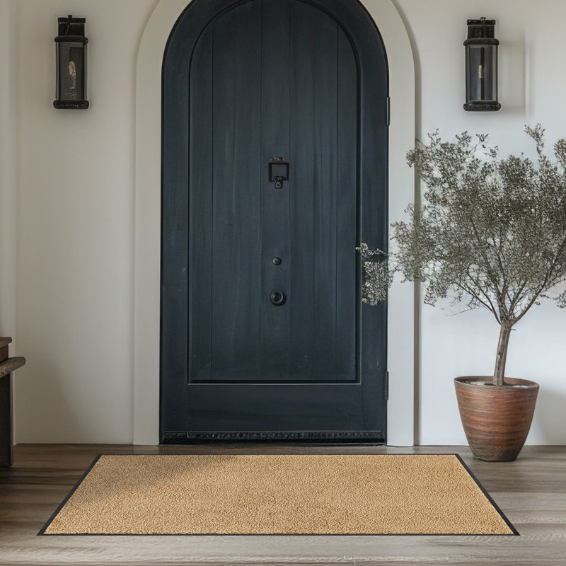Latitude Run Topanga Washable Floor Mat, 24" W x 36" L, Sahara