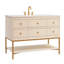 Kim 48"L Free Standing Vanity In Antique White
