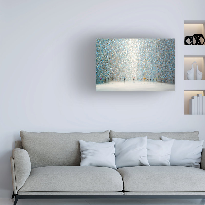 Bolog Ekaterina Ermilkina Rain Symphony Canvas Art, 22" H x 32" W