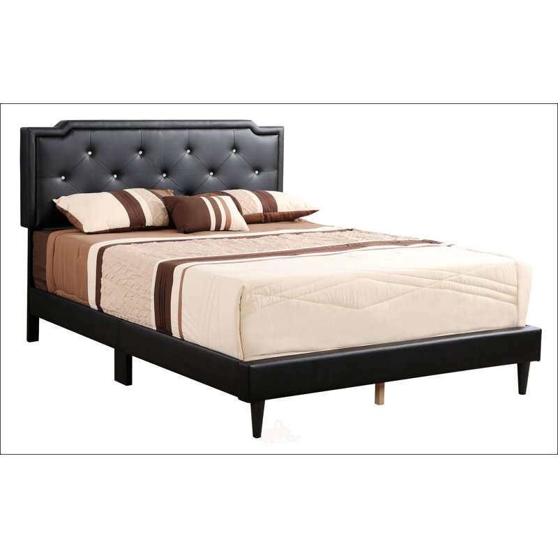 Sleek And Functional Full Bed
