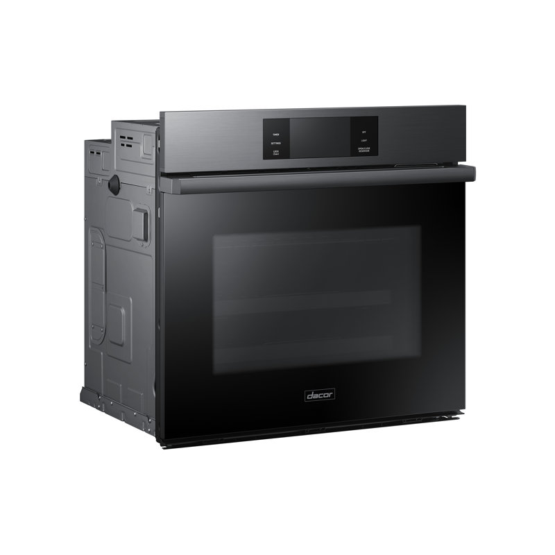 30" Single Wall Oven Steam, Contemporary, Graphite Stainless