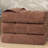  Zero-Twist Cotton Bath Towel Set - Honeycomb Waffle Texture - Quick-Dry-76763318