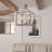 Coan 3 - Light Wood / Sand Nickel Pendant