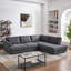 Canapé modulaire confortable Glander-713326796