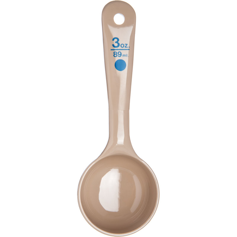 Carlisle Food Service Products Measure Misers® 1 -Piece Plastic Stainless Steel Measuring Spoon