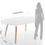 Ahern Extendable Oval Solid Wood Base Dining Table