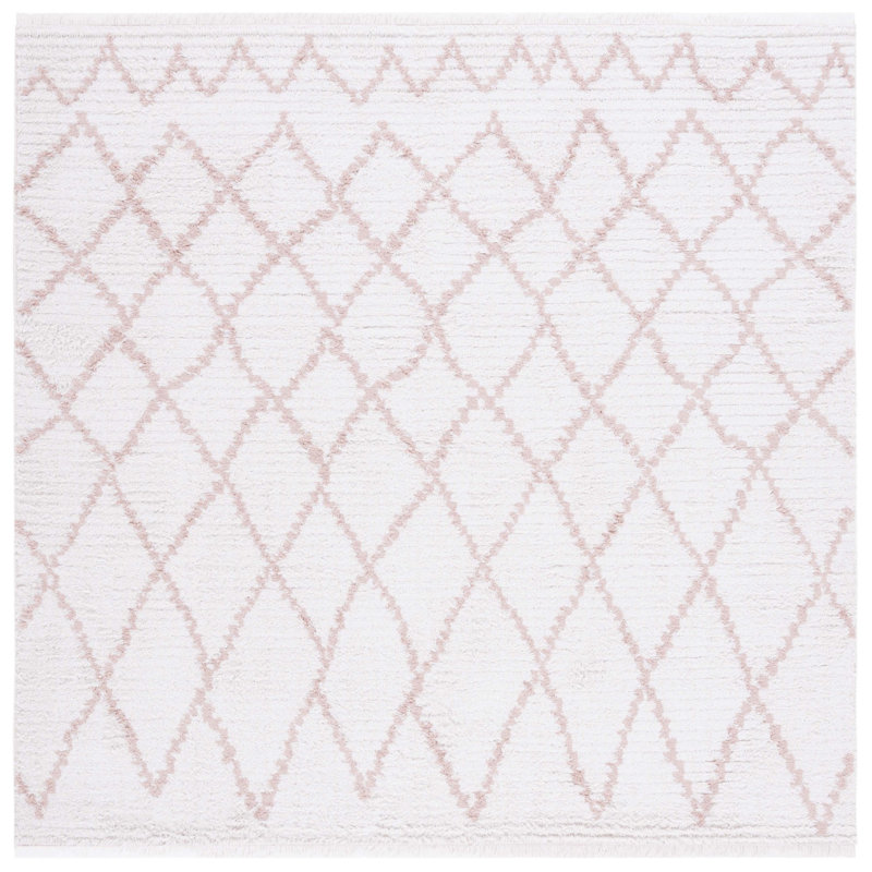 Tapis abstrait Idin Performance, Carré 6 pi 4 po
