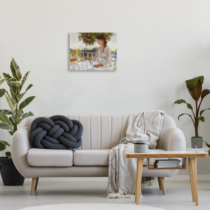 «Classic Tea Party Girl» par Katie Swatland, H 16 po x l 20 po