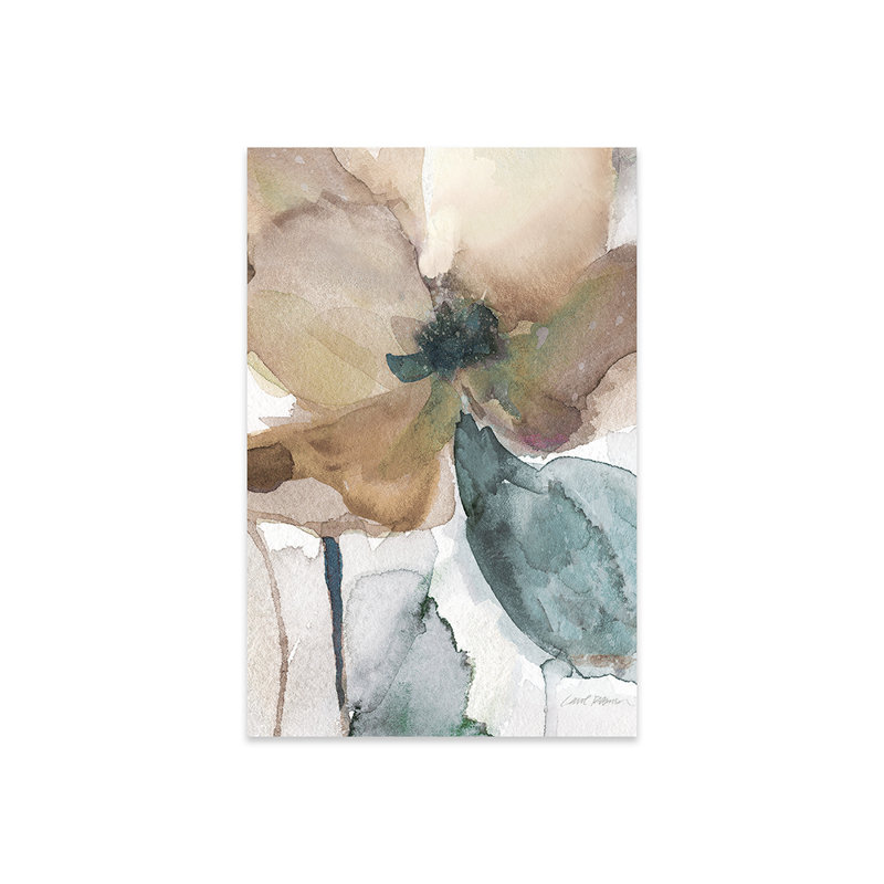 «Watercolor Poppy I» par Carol Robinson - impression non encadrée