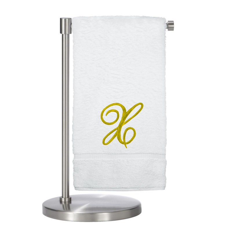 Super Plush Bath Towel, White/Gold, X