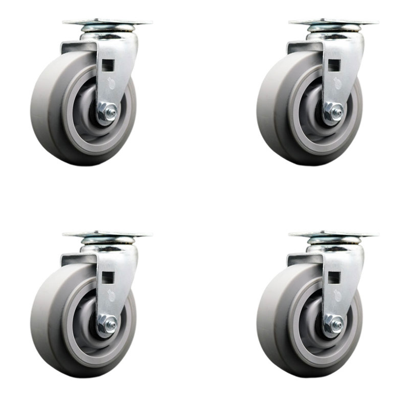 Thermoplastic Rubber Swivel Caster