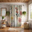 Edgy Florals - Premium Shower Curtain-1731788826
